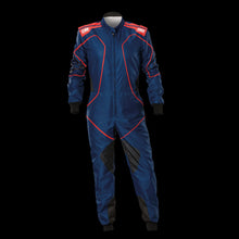 Load image into Gallery viewer, OMP KS-3X 'ART2' Kart Suit BLACK / FLURO YELLOW - Youth to Adult (Sizes 42-62)
