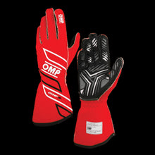Load image into Gallery viewer, OMP 'ONE-S' Circuit Racing Gloves - NAVY BLUE / CYAN (FIA 8856-2018)
