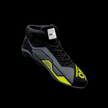 Load image into Gallery viewer, OMP 'SPORT' Circuit Racing Boots - (BLACK / FLURO YELLOW) FIA 8856-2018
