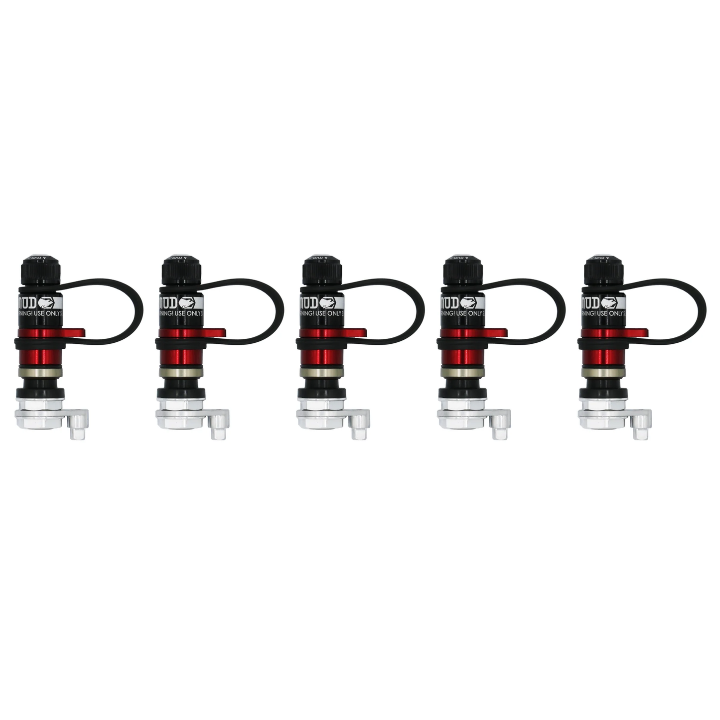 APEX RPV Rapid Tyre Deflation Valves for Jeep Wrangler JK / JKU / JL / JLU / Gladiator  (Set of 5)