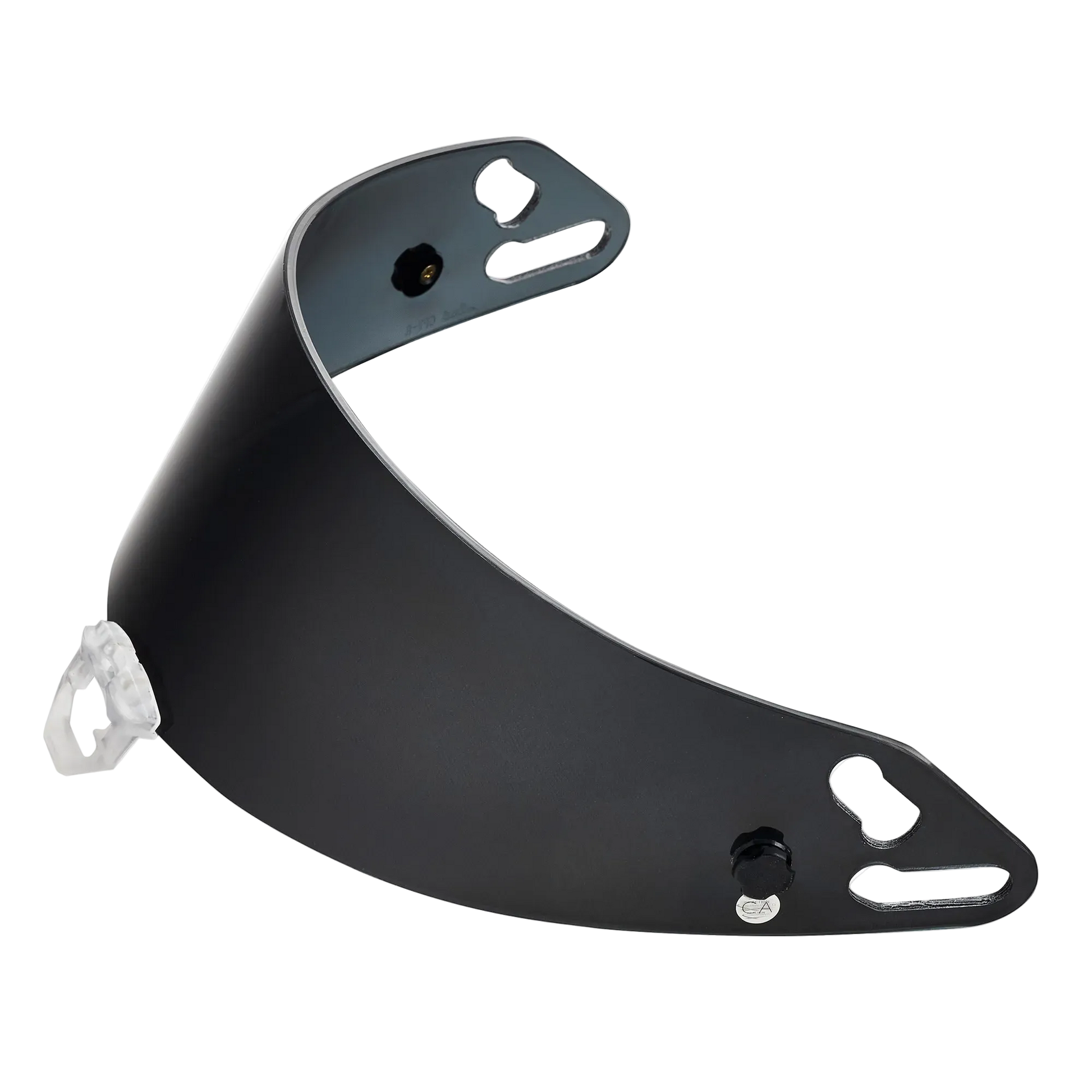 A replacement Arai GPV-R / SKV-R  helmet visor lens with a dark tint 