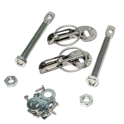 Grayston Competition Bonnet Pin / Clip Kit - S/Steel Slide Plates GE52