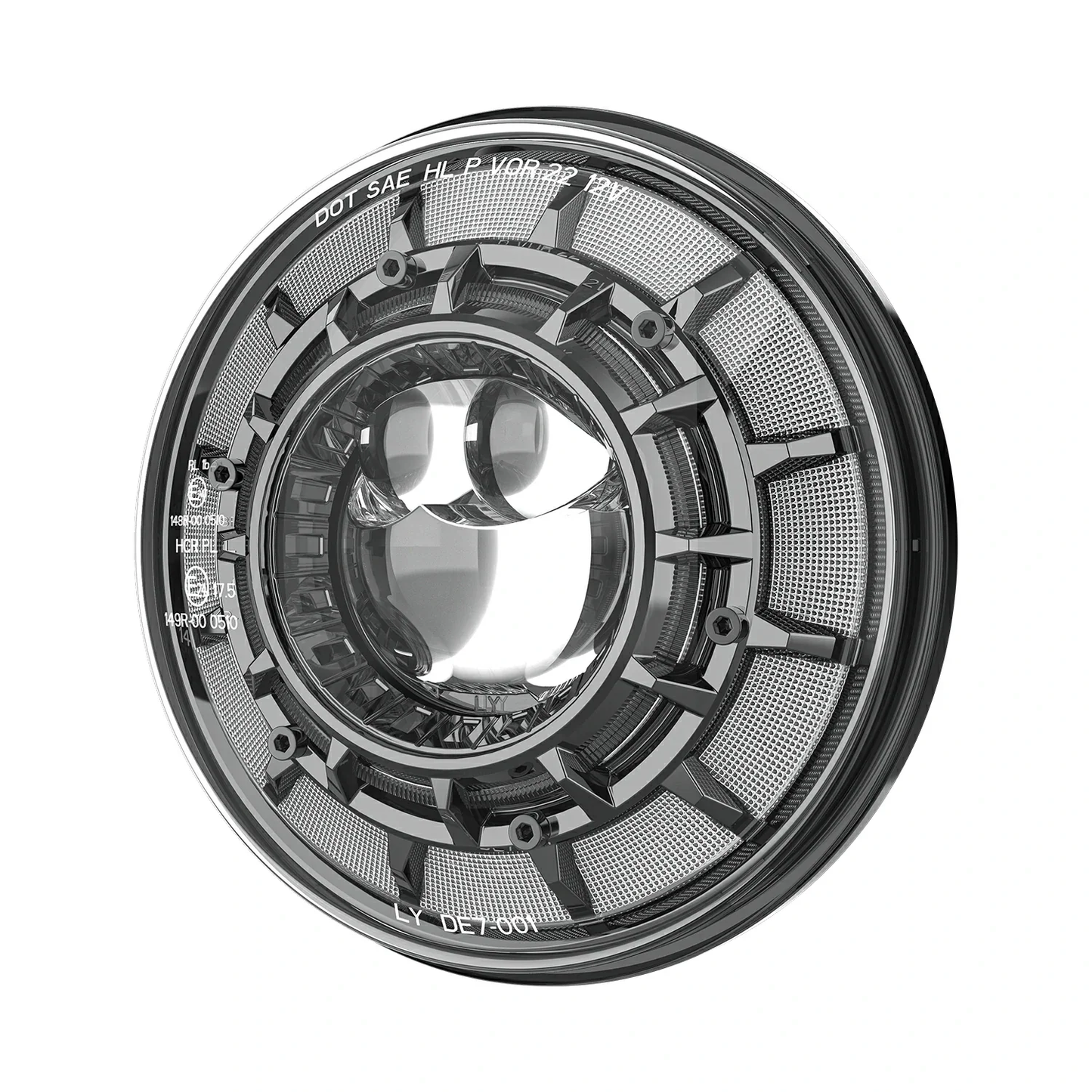 LED Headlights 'GALAXY' with DRL for Wrangler JL (pair with JL Adaptors) A+ 'PHILIPS' LED