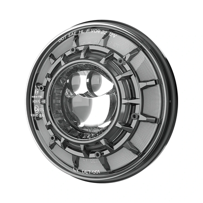 LED Headlights 'GALAXY' with DRL for Wrangler JL (pair with JL Adaptors) A+ 'PHILIPS' LED