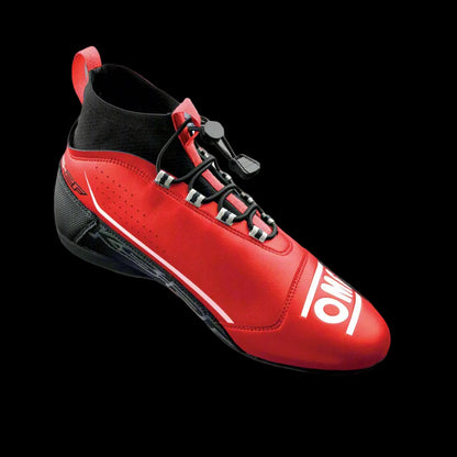 OMP KS-2F Kart Boots (Red)