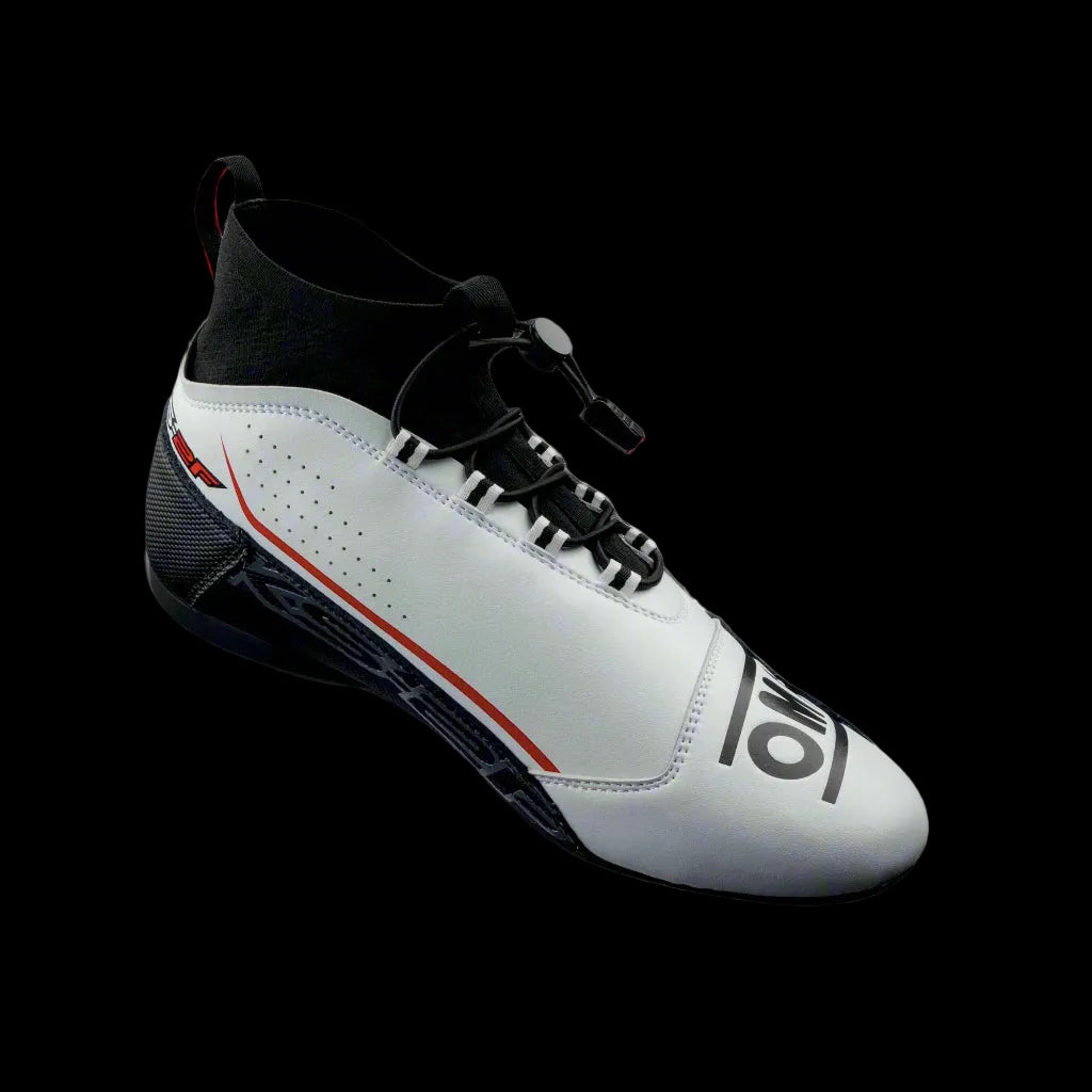 OMP KS-2F Kart Boots (White)