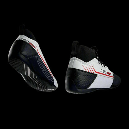 OMP KS-2F Kart Boots (White)