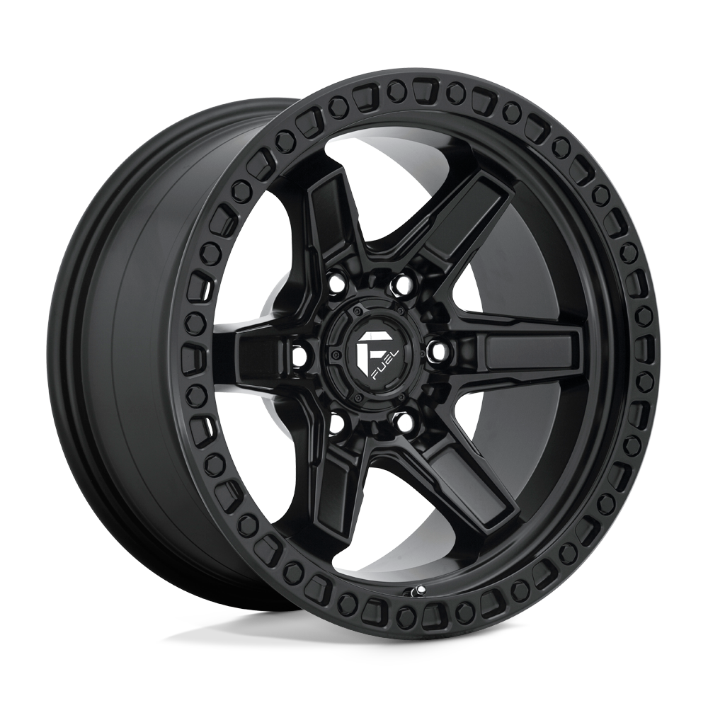 FUEL OFFROAD 'KICKER' D697 17" Rims for Hilux / Ranger / LC - Matte Black (1790 6/139.7 +1) set of 4
