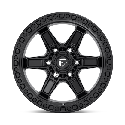 FUEL OFFROAD 'KICKER' D697 17" Rims for Hilux / Ranger / LC - Matte Black (1790 6/139.7 +1) set of 4