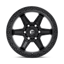 Load image into Gallery viewer, FUEL OFFROAD 'KICKER' D697 17" Rims for Hilux / Ranger / LC - Matte Black (1790 6/139.7 +1) set of 4
