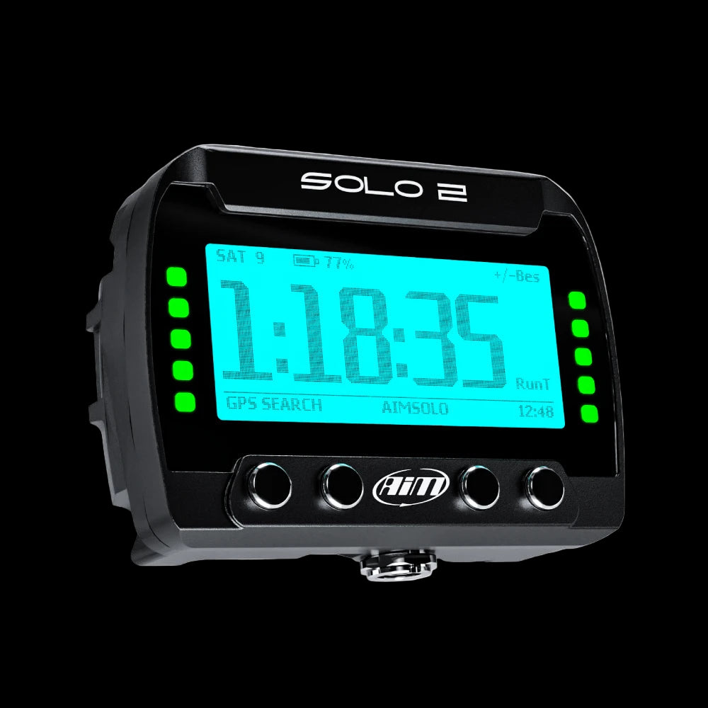 AIM SOLO 2 GPS Track Racing Lap Timer