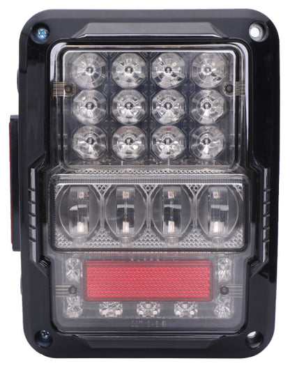 TAIL LIGHTS - SPIDER EYES LED replacement for Wrangler JK JKU (pair)