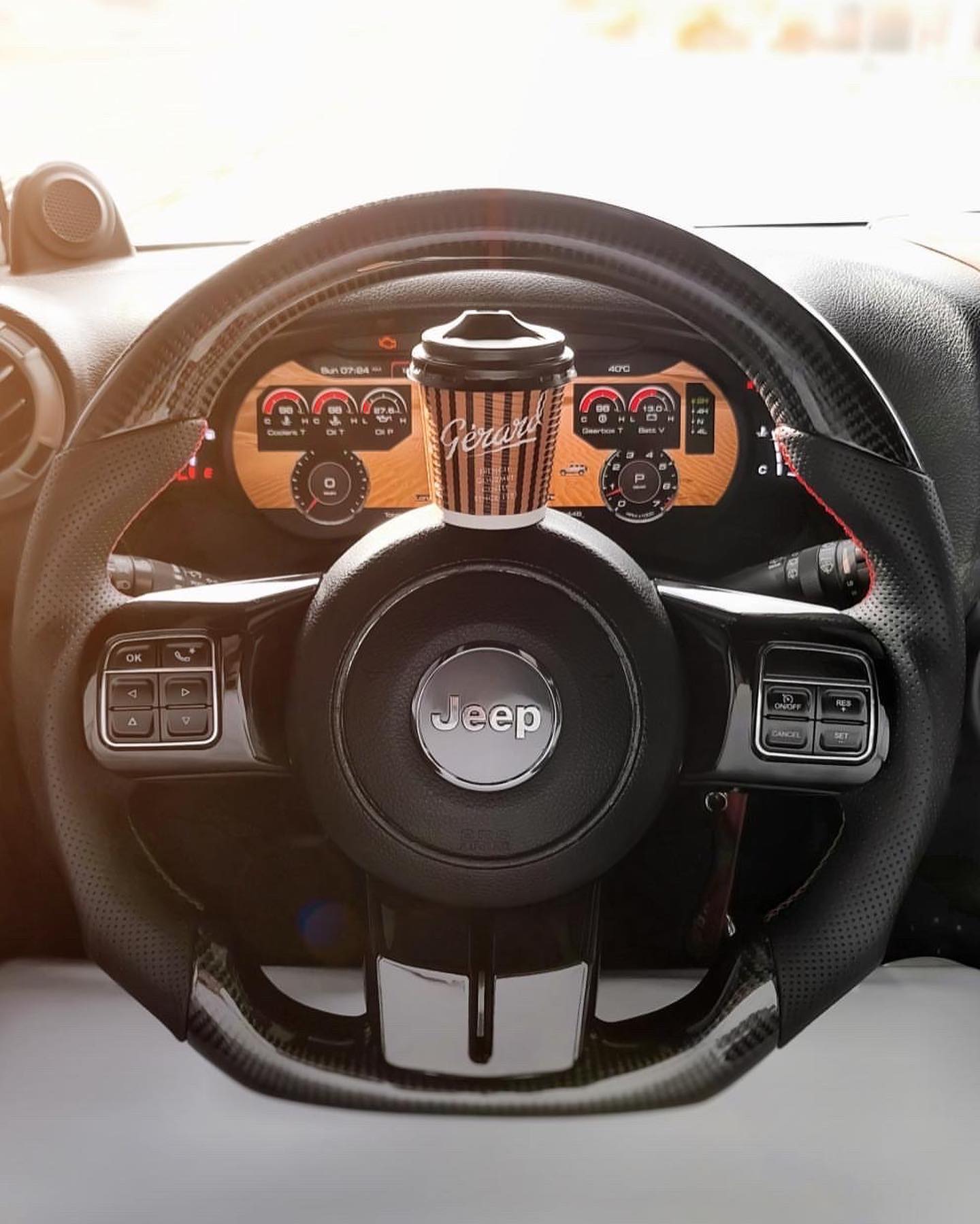 CAROBOTOR J Pro - Digital Dashboard for Jeep Wrangler JK JKU (2007-2020)
