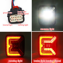 Load image into Gallery viewer, TAIL LIGHTS - 'NIGHT BAT' LED replacement for Wrangler JL / JLU 2018+ (pair)
