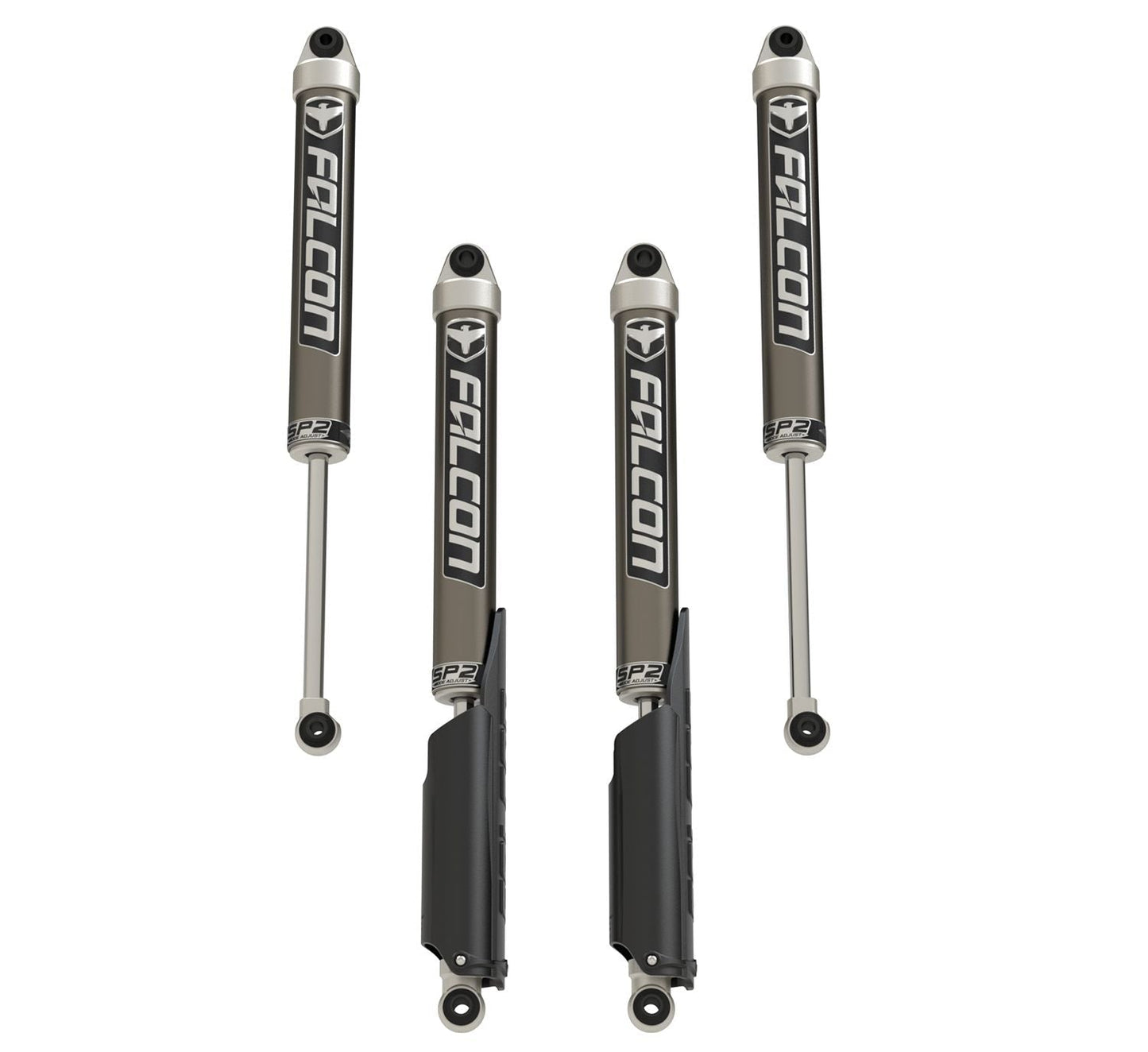 FULLY FITTED: Teraflex 2.5" Performance Spacer Lift with FALCON SP2 2.1 Shocks for JT Gladiator