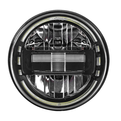 LED Headlights 'KONG JL-Style' with DRL for Wrangler JK JKU TJ (pair) A+ 'Philips' LED