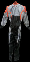 Load image into Gallery viewer, MIR 49-S Level 2 FIA Kart Suit (Grey/Black/Fluro Orange) - Size 34 (YOUTH)
