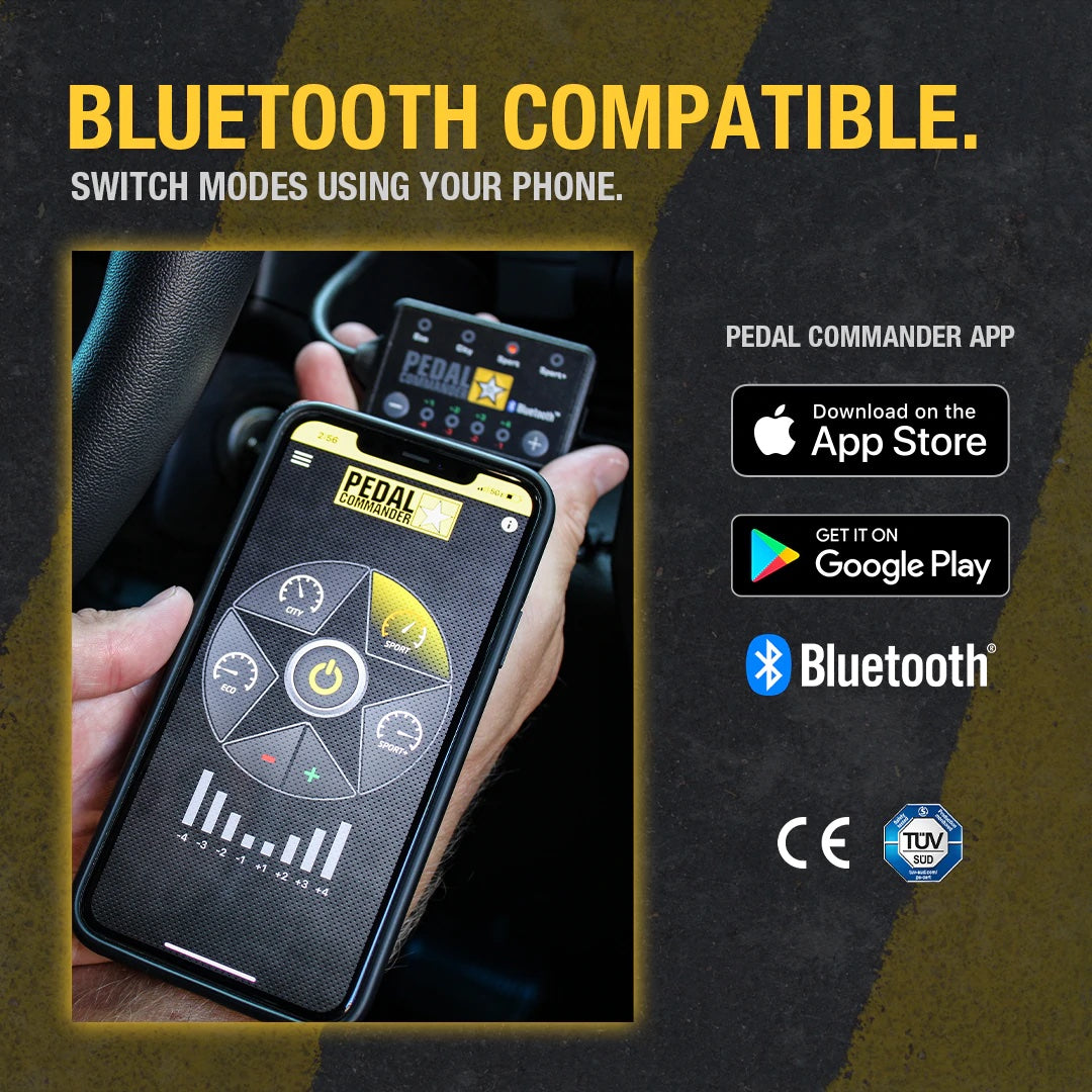 Pedal Commander for Jeep Wrangler JL / JLU / GLADIATOR 2018+  PC78 Bluetooth