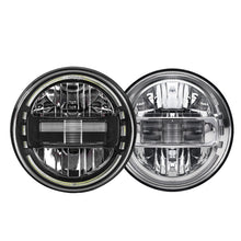 Load image into Gallery viewer, LED Headlights 'KONG JL-Style' with DRL for Wrangler JK JKU TJ (pair) A+ 'Philips' LED
