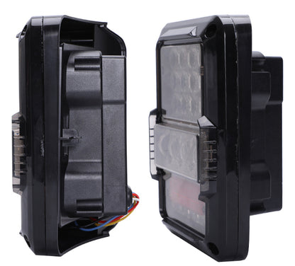 TAIL LIGHTS - SPIDER EYES LED replacement for Wrangler JK JKU (pair)