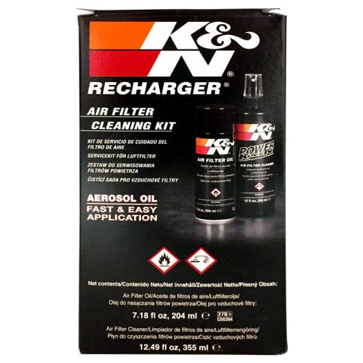 K&N RECHARGER Care Service Kit - Aerosol (99-500EU)