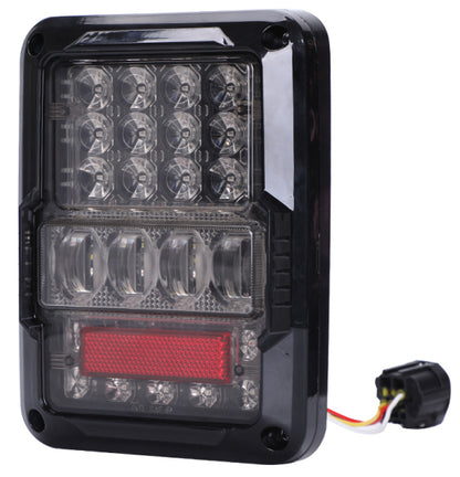 TAIL LIGHTS - SPIDER EYES LED replacement for Wrangler JK JKU (pair)