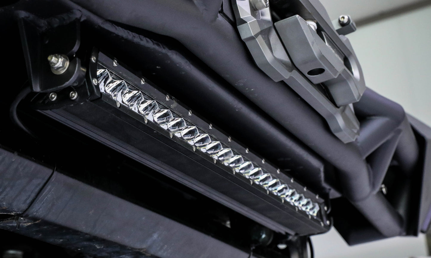 Topfire Fragment II Stainless Steel Front Bumper (Long) for Wrangler JK JKU