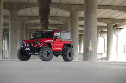 Topfire FURY II with Guard Aluminium Alloy Front Bumper for Wrangler JK JKU