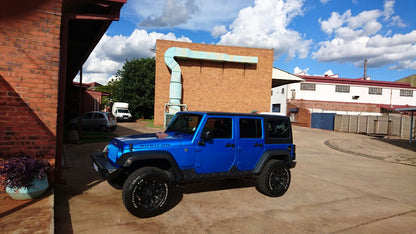 RockRage ULTIMA ROCK SLIDERS for Wrangler JKU - 4DR