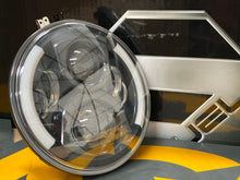 Load image into Gallery viewer, LED Headlights 'SideSlice' with DRL, Clone for Wrangler JK JKU TJ (pair)
