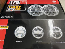 Load image into Gallery viewer, LED Headlights 'KONG JL-Style' with DRL for Wrangler JK JKU TJ (pair) A+ 'Philips' LED
