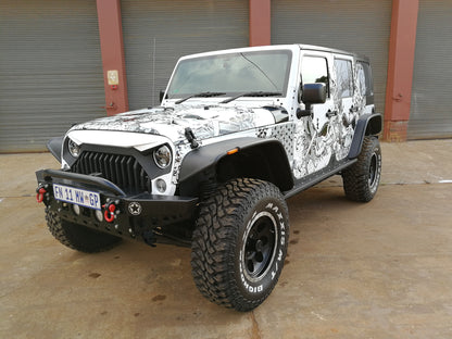 RockRage ULTIMA ROCK SLIDERS for Wrangler JKU - 4DR