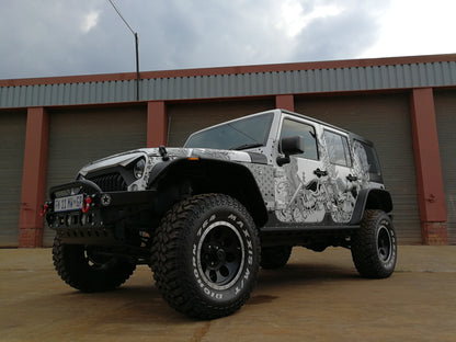 RockRage ULTIMA ROCK SLIDERS for Wrangler JKU - 4DR