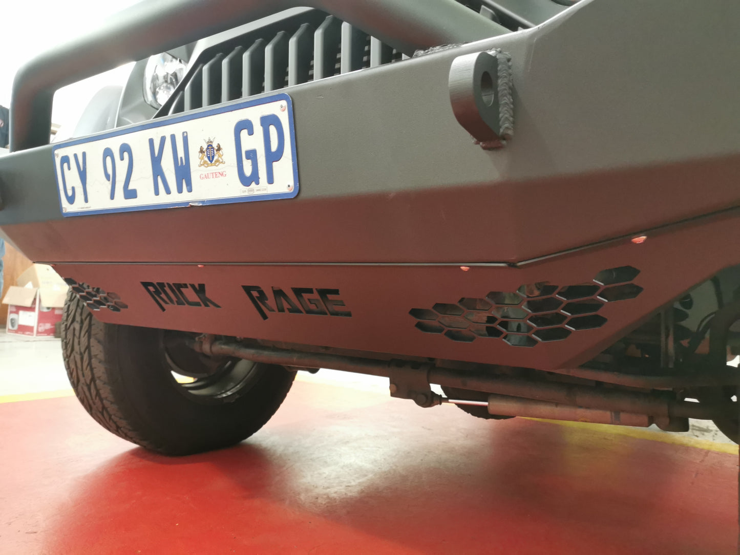RockRage CRX STUBBY Front Bumper for Wrangler JK / JKU