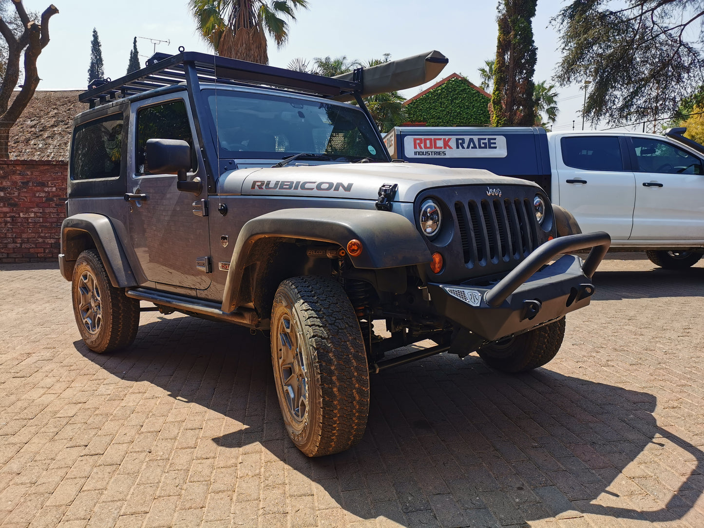 RockRage CRX STUBBY Front Bumper for Wrangler JK / JKU