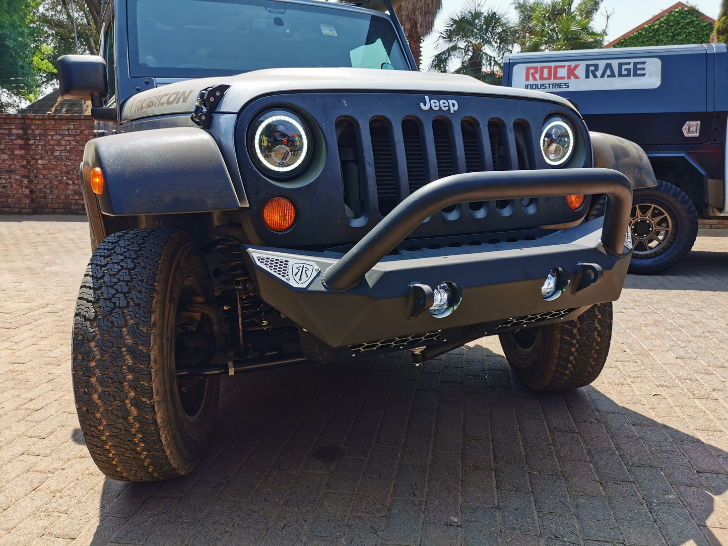 RockRage CRX STUBBY Front Bumper for Wrangler JK / JKU