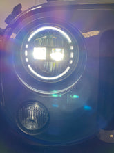 Load image into Gallery viewer, LED Headlights 'KONG' for Wrangler JL with DRL (pair with JL Adaptors) A+ 'Philips' LED
