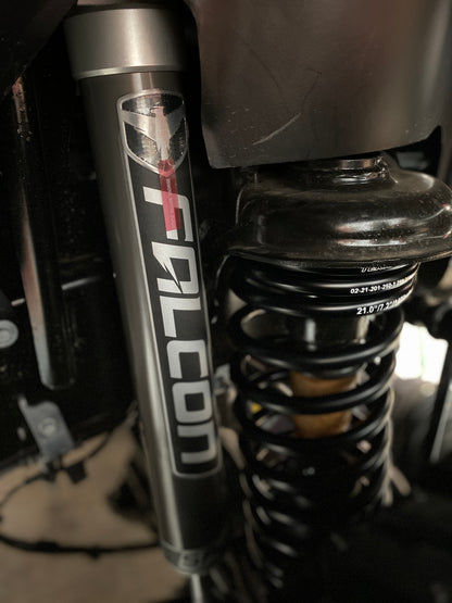 FULLY FITTED: Teraflex 2.5" Coil Lift System and Falcon SP2 2.1 Shocks for Wrangler JL 2DR / JLU 4DR (2019+)