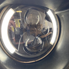 Load image into Gallery viewer, LED Headlights 'SideSlice' with DRL, Clone for Wrangler JK JKU TJ (pair)
