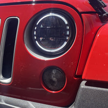 Load image into Gallery viewer, LED Headlights 'KONG' for Wrangler JL with DRL (pair with JL Adaptors) A+ 'Philips' LED
