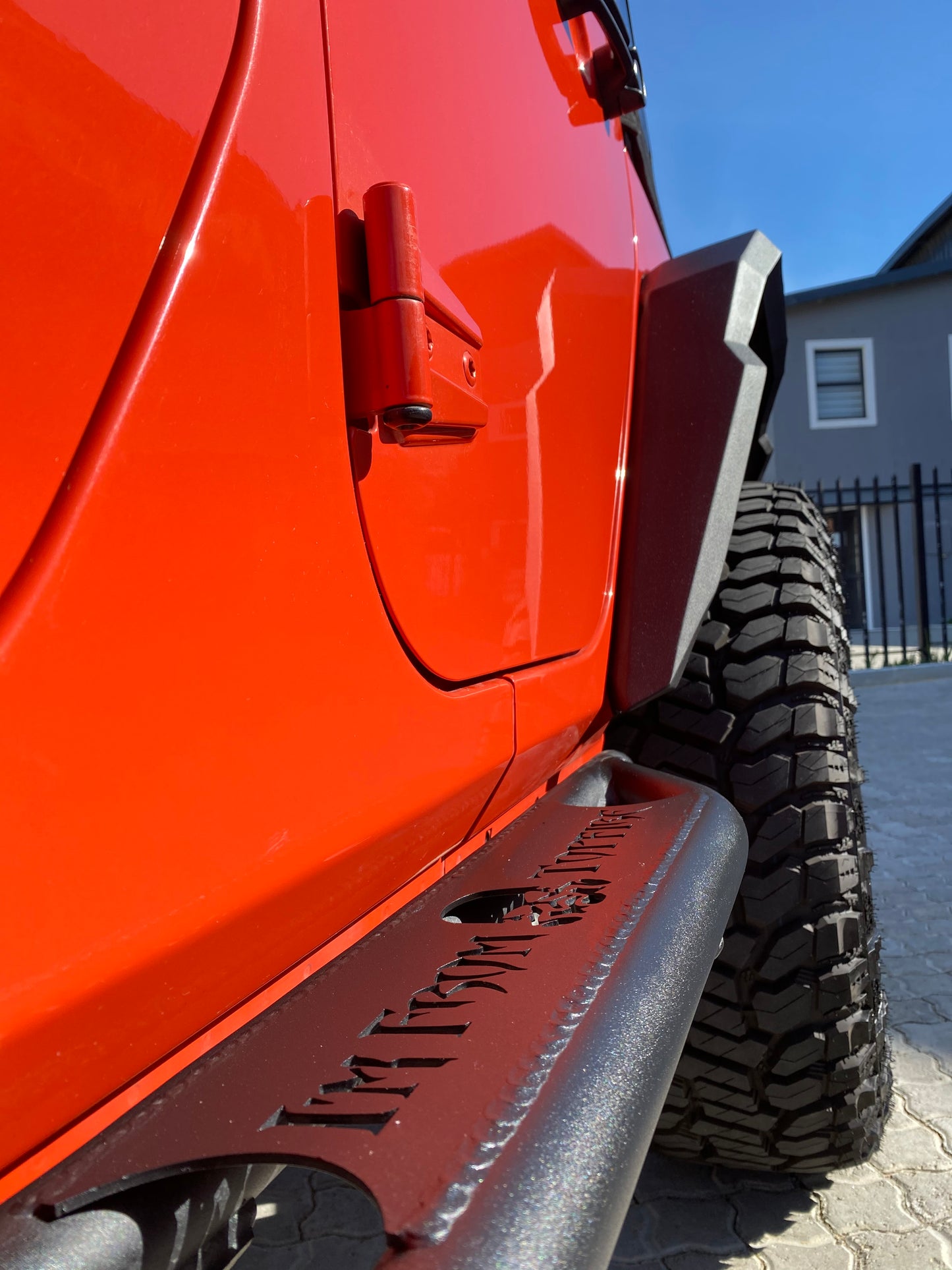 Topfire 'Rock' Side Steps for Wrangler 4dr JKU
