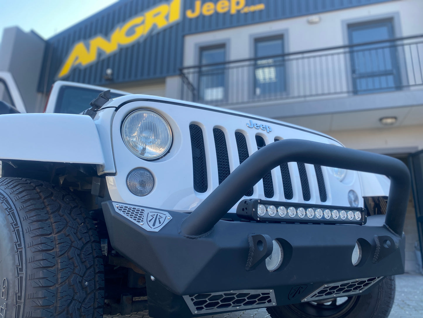 RockRage CRX STUBBY Front Bumper for Wrangler JK / JKU