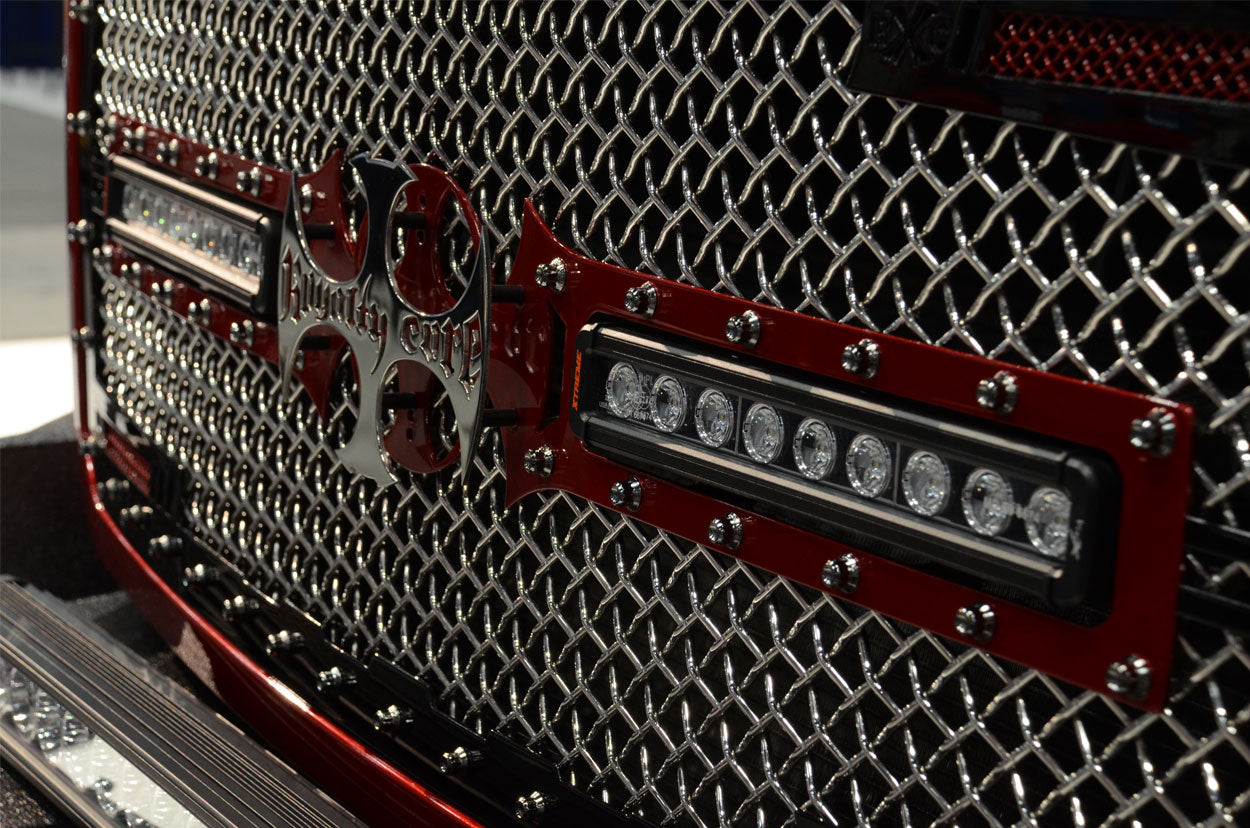 Vision-X XMITTER 12" Low Profile Xtreme LED Light Bar 10° 9x5w (45w) XIL-LPX910 (each)