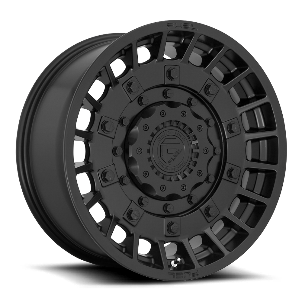 FUEL OFFROAD 'MILITIA' 20" D723 - Matte Black 20" Rims -18 10J (set of 5 Jeep 5x127/114)