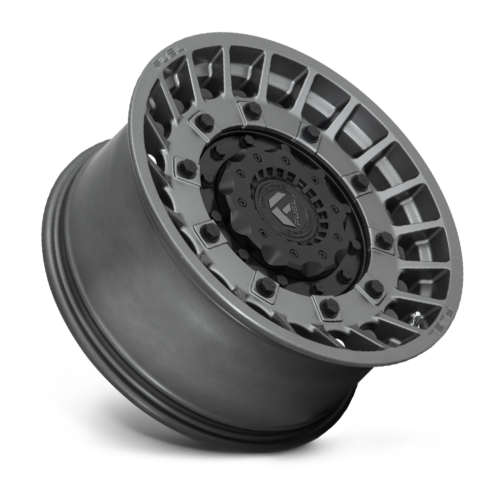 FUEL OFFROAD 'MILITIA' 20" D726 - Anthracite with Black Ring 20" Rims -18 (set of 5 Jeep 5x127/114)
