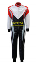 Load image into Gallery viewer, MIR 49-S Level 2 FIA Kart Suit (Grey/Black/Fluro Orange) - Size 34 (YOUTH)

