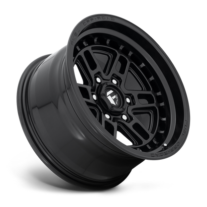 FUEL OFFROAD 'NITRO' 17" D667 - Satin Black 17" Rims 9J (set of 5 Jeep 5/127 -12) JK / JL