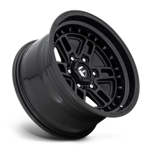 Load image into Gallery viewer, FUEL OFFROAD 'NITRO' 17" D667 - Satin Black 17" Rims 9J (set of 5 Jeep 5/127 -12) JK / JL
