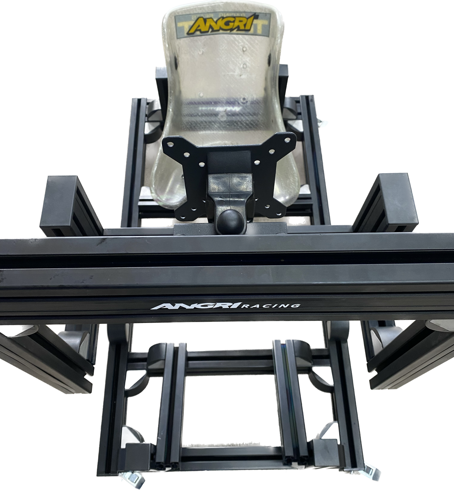 KARTPRO 'Black Series' KARTING SIM RIG (SNR Kart) with Integrated Screen Mount System