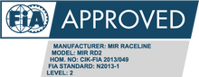 Load image into Gallery viewer, MIR 49-S Level 2 FIA Kart Suit (Grey/Black/Fluro Orange) - Size 34 (YOUTH)
